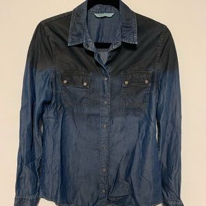 Mango Jeans Denim Style Top - NWOT